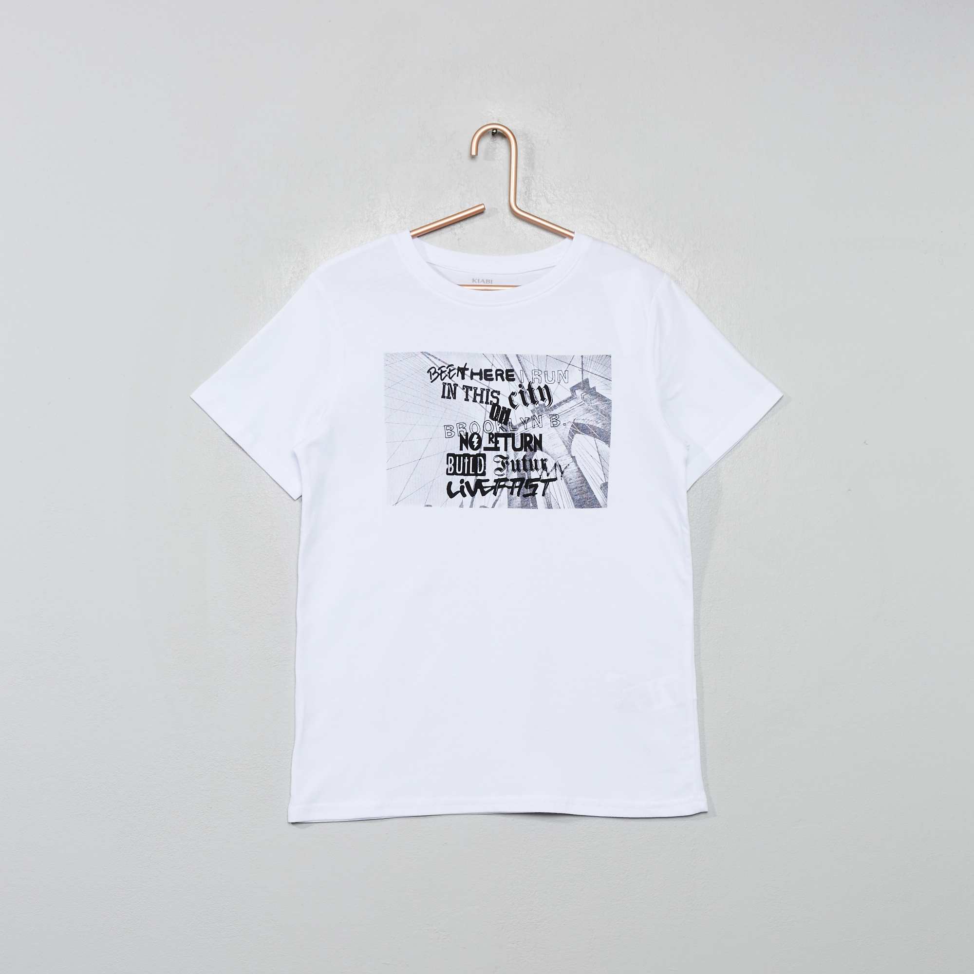 T-shirt imprimé 'Manga' garçon adolescent - Kiabi - 3,00€