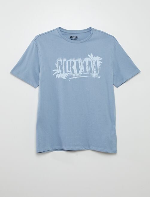 T-shirt imprimé 'Nirvana' - Kiabi