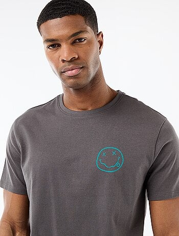 T-shirt imprimé 'Nirvana'