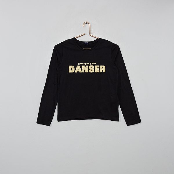 t shirt danse fille