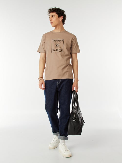 T-shirt imprimé 'One piece' - Kiabi