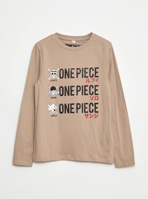 T-shirt imprimé 'One piece' - Kiabi