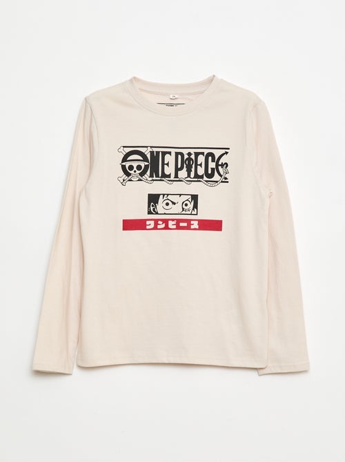 T-shirt imprimé 'One piece' - Kiabi