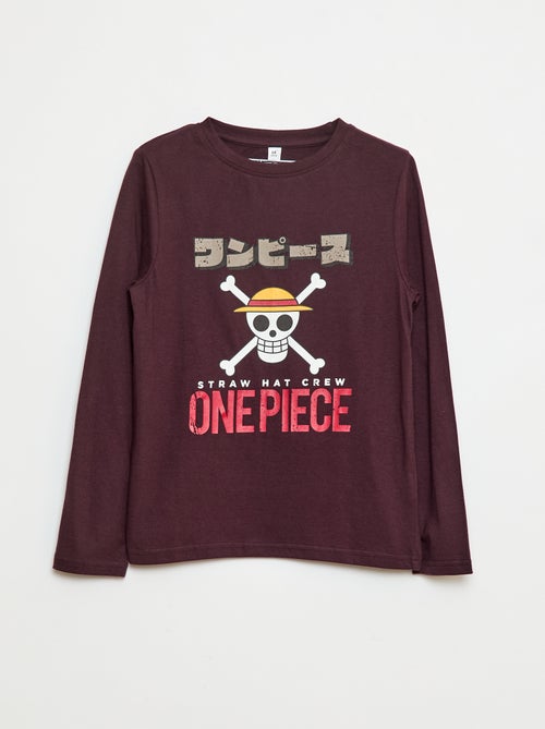 T-shirt imprimé 'One piece' - Kiabi