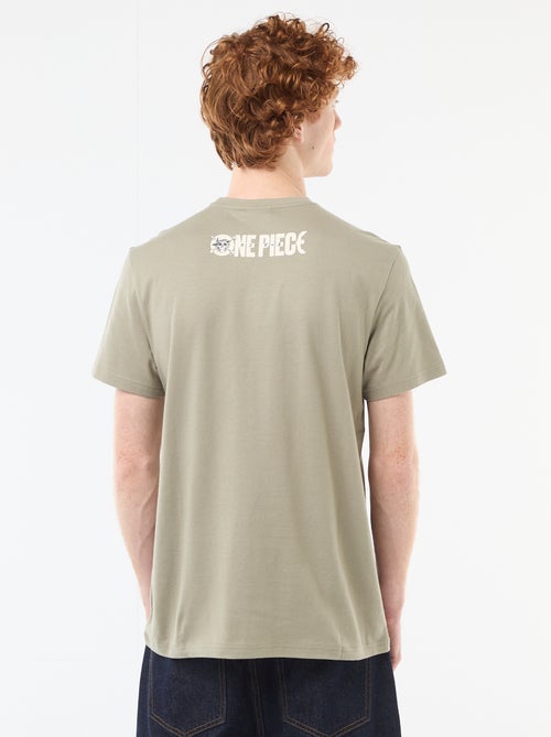 T-shirt imprimé 'One piece' en coton - Kiabi
