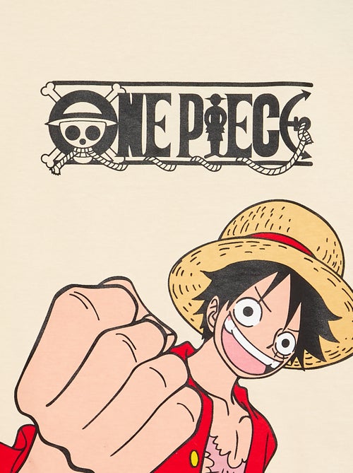 T-shirt imprimé 'One piece' manches courtes en coton - Kiabi T-shirt imprimé 'One piece' manches courtes en coton - Kiabi
