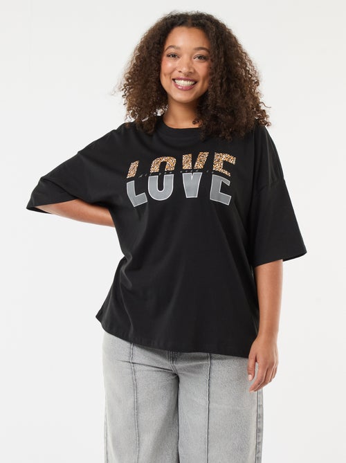 T-shirt imprimé 'Only Carmakoma' - Kiabi