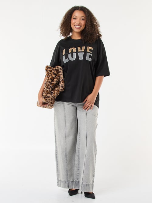 T-shirt imprimé 'Only Carmakoma' - Kiabi