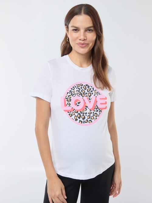 T-shirt imprimé 'Only maternity' - Kiabi