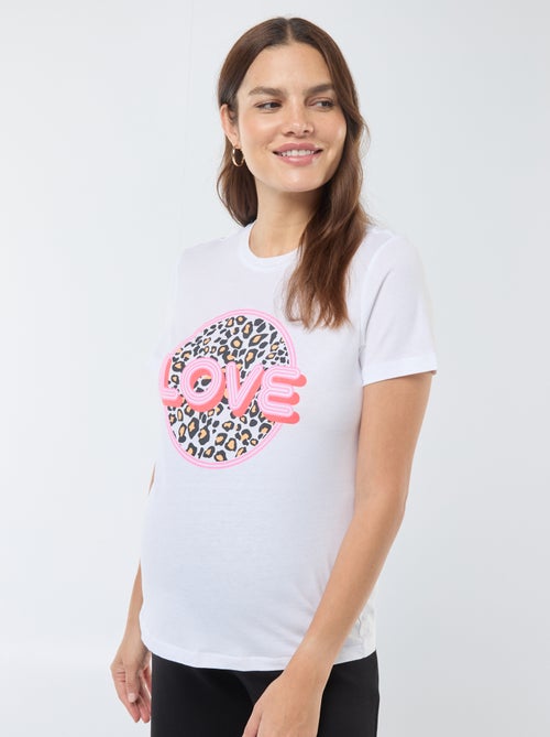 T-shirt imprimé 'Only maternity' - Kiabi