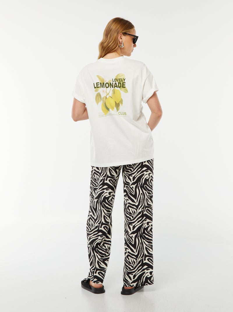 T-shirt imprimé 'Only Maternity' BLANC - Kiabi