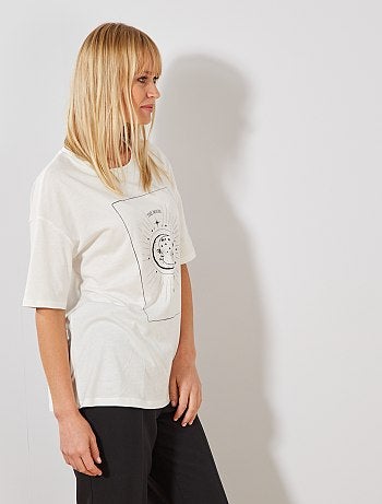 T-shirt imprimé oversize - Kiabi