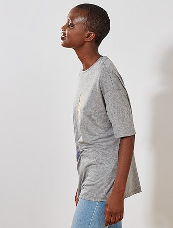 T-shirt imprimé oversize - Kiabi