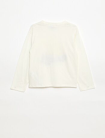 T-shirt imprimé 'Pokémon' 'Pikachu' uni