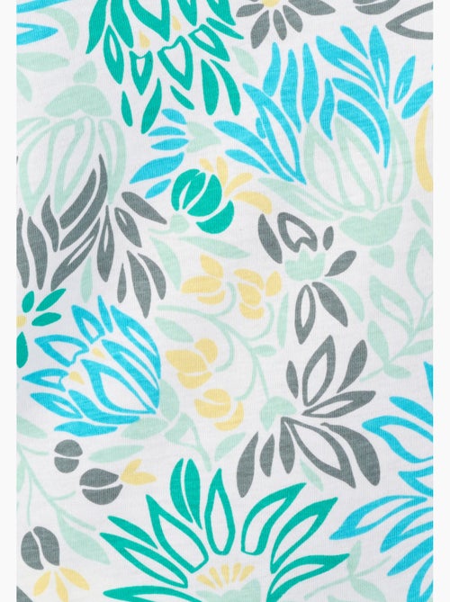 T-shirt imprimé pur coton - Damart - Kiabi