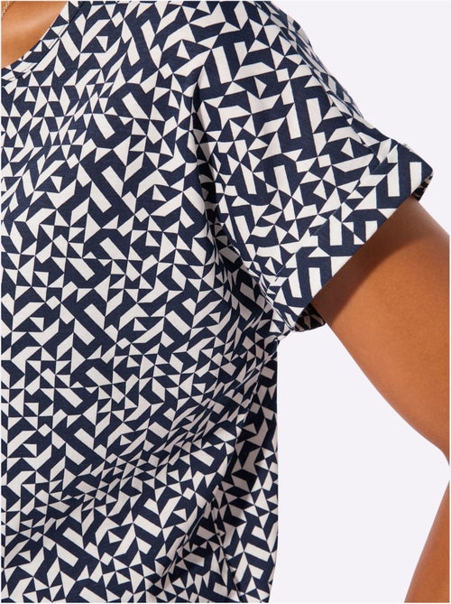 T-shirt Imprimé Pur Coton - Taille Standard - Witt - Kiabi T-shirt Imprimé Pur Coton - Taille Standard - Witt - Kiabi