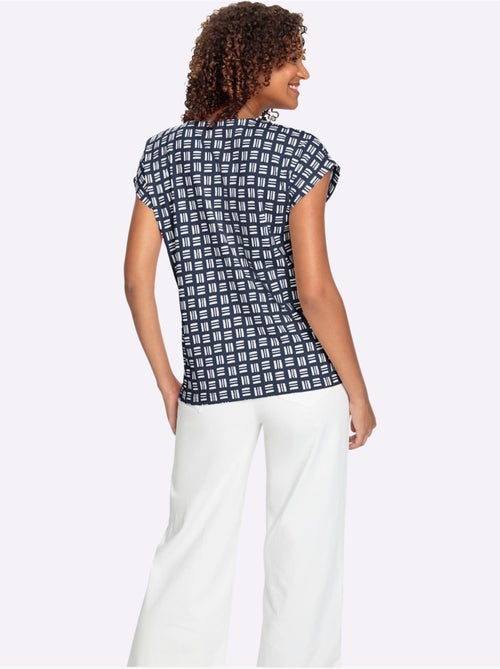 T-shirt Imprimé Pur Coton - Taille Standard - Witt - Kiabi