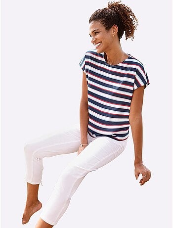 T-shirt Imprimé Pur Coton - Taille Standard - Witt