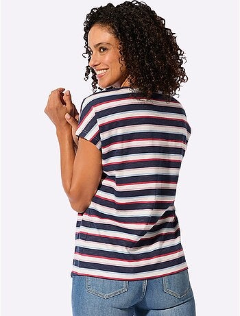 T-shirt Imprimé Pur Coton - Taille Standard - Witt