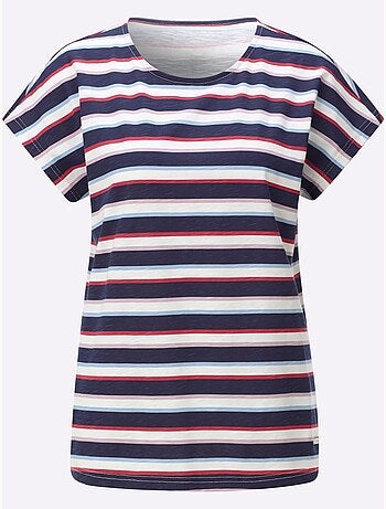 T-shirt Imprimé Pur Coton - Taille Standard - Witt