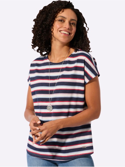 T-shirt Imprimé Pur Coton - Taille Standard - Witt - Kiabi T-shirt Imprimé Pur Coton - Taille Standard - Witt - Kiabi