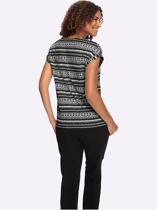 T-shirt Imprimé Pur Coton - Taille Standard - Witt - Kiabi T-shirt Imprimé Pur Coton - Taille Standard - Witt - Kiabi
