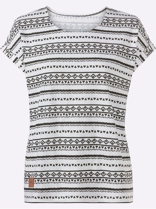 T-shirt Imprimé Pur Coton - Taille Standard - Witt - Kiabi T-shirt Imprimé Pur Coton - Taille Standard - Witt - Kiabi