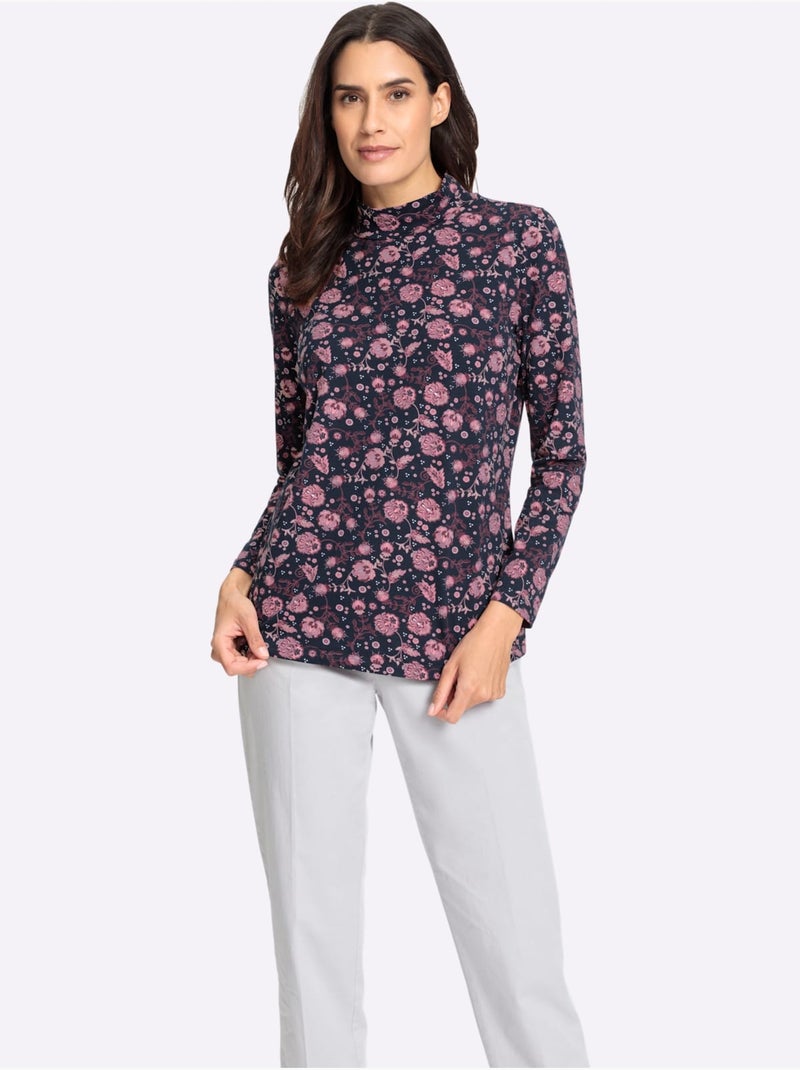 T-shirt Imprimé Qualité Coton Doux Sur La Peau - Taille Standard - Witt Bleu marine - Kiabi