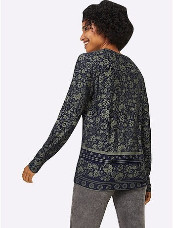 T-shirt imprimé qualité jersey fluide et douce - taille standard - helline
