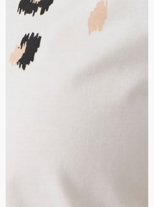 T-shirt imprimé reliefé - damart - Kiabi T-shirt imprimé reliefé - damart - Kiabi