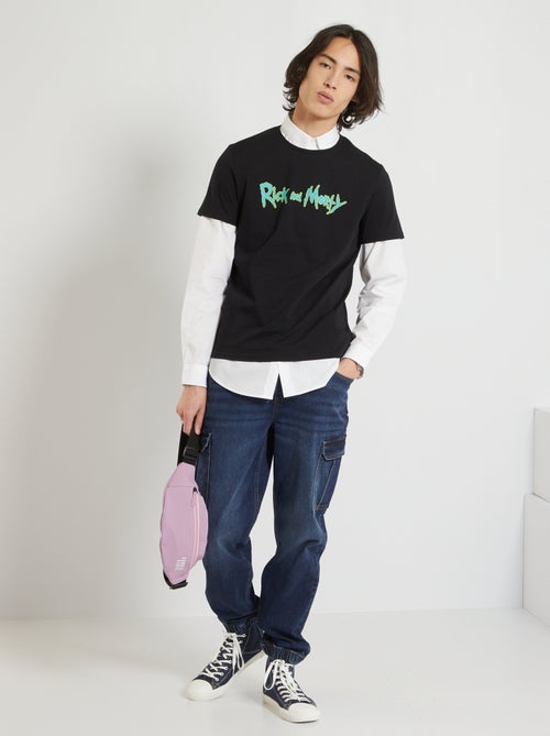 T-shirt imprimé 'Rick & Morty' - Kiabi