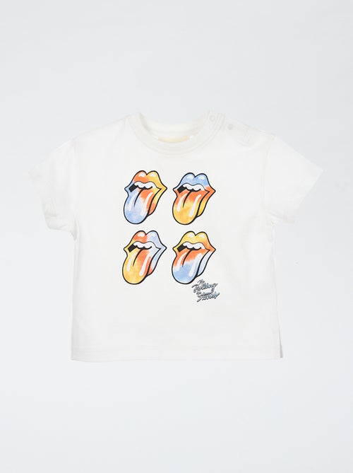 T-shirt imprimé 'Rolling Stones' - Kiabi