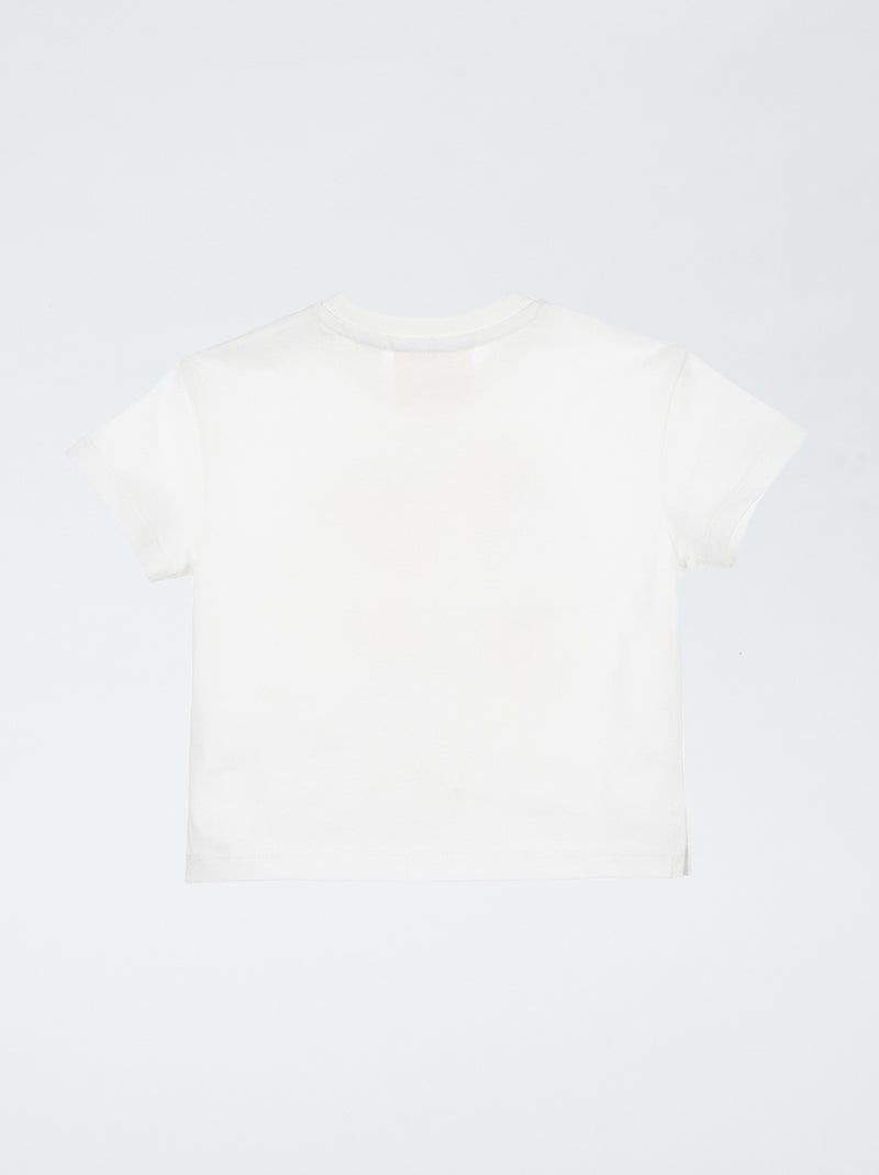 T-shirt imprimé 'Rolling Stones' BLANC - Kiabi