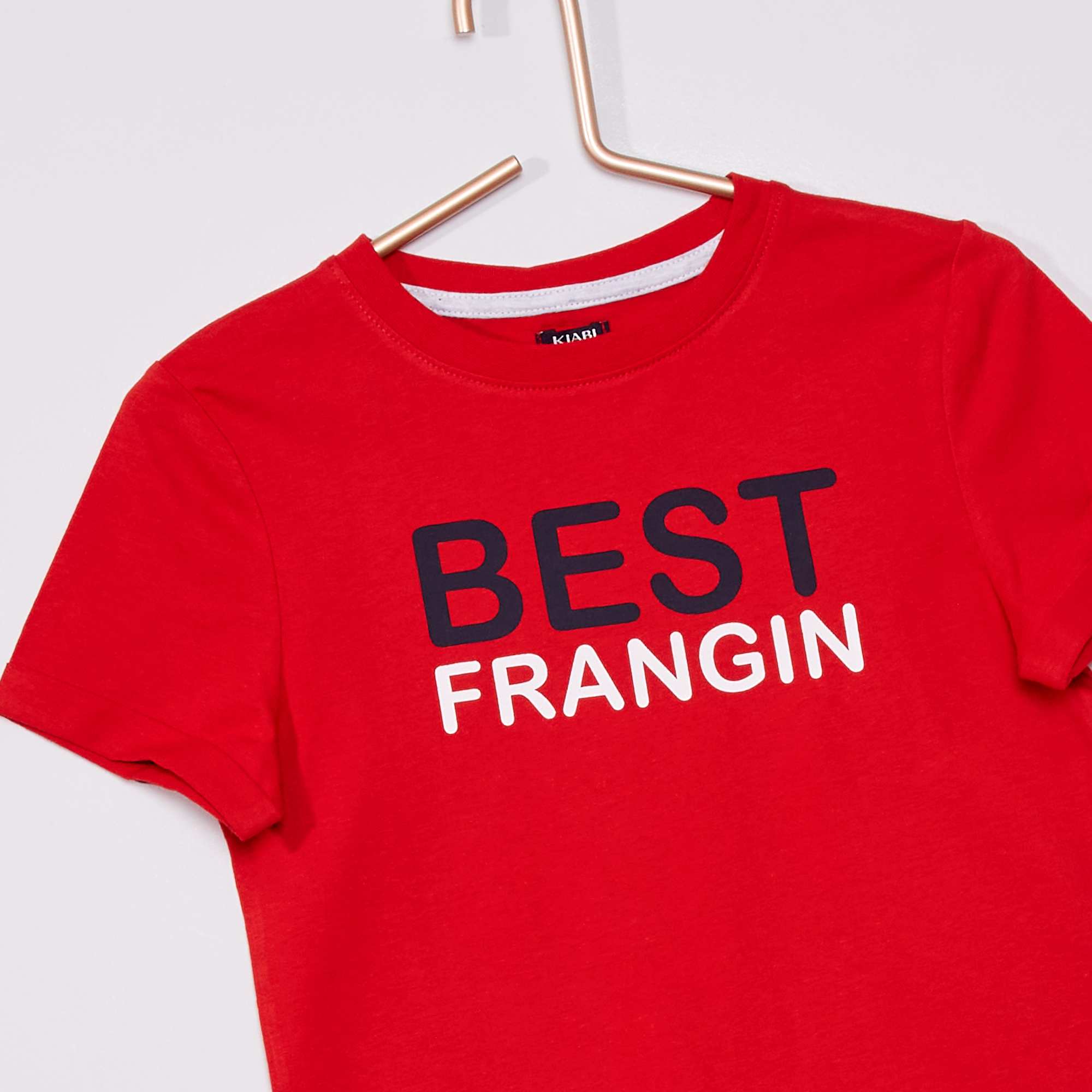 T-shirt Fruit Of The Loom Garçon - 100% Coton, Uni, Col Rond, 21 Couleurs Disponibles