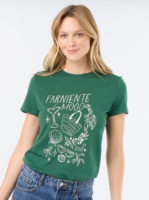 T-shirt imprimé - Kiabi