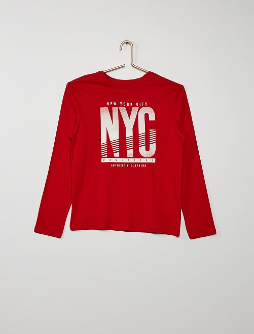 T-shirt imprimé                                                                                                                                                                                                                                                                                                                                                                                                                                                                                                                                                                                                                                         rouge/NYC 
