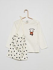 Pyjama Noel Bebe Et Vetements Noel Vetements Bebe Kiabi