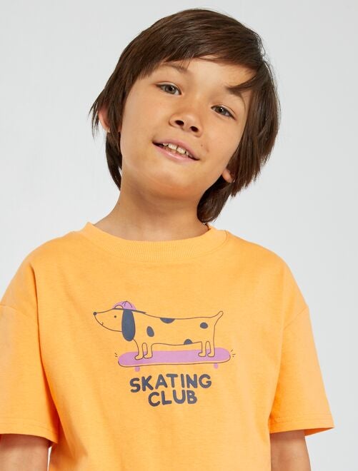T-shirt imprimé 'Skate' - Kiabi