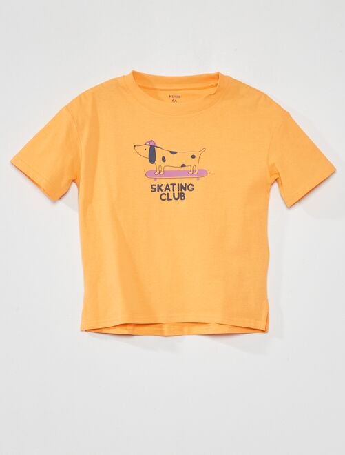 T-shirt imprimé 'Skate' - Kiabi