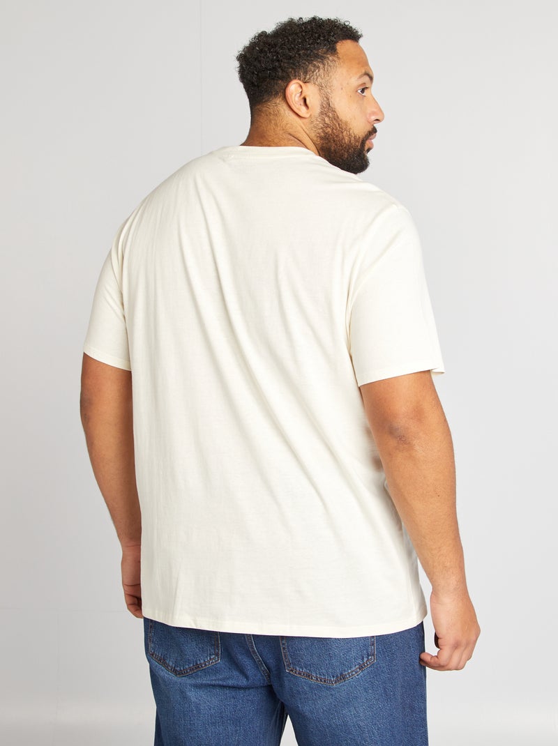 T-shirt imprimé 'Sonic' blanc - Kiabi