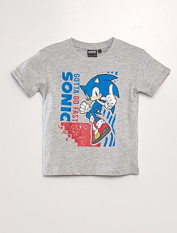 T-shirt imprimé 'Sonic'