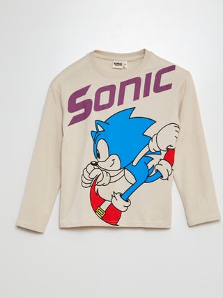 T-shirt imprimé 'Sonic'