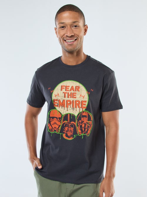 T-shirt imprimé 'Star Wars' à manches courtes - Kiabi