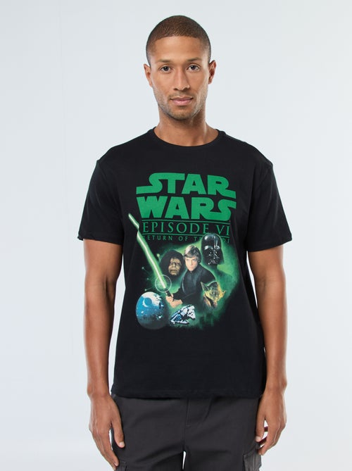 T-shirt imprimé 'Star Wars' à manches courtes - Kiabi