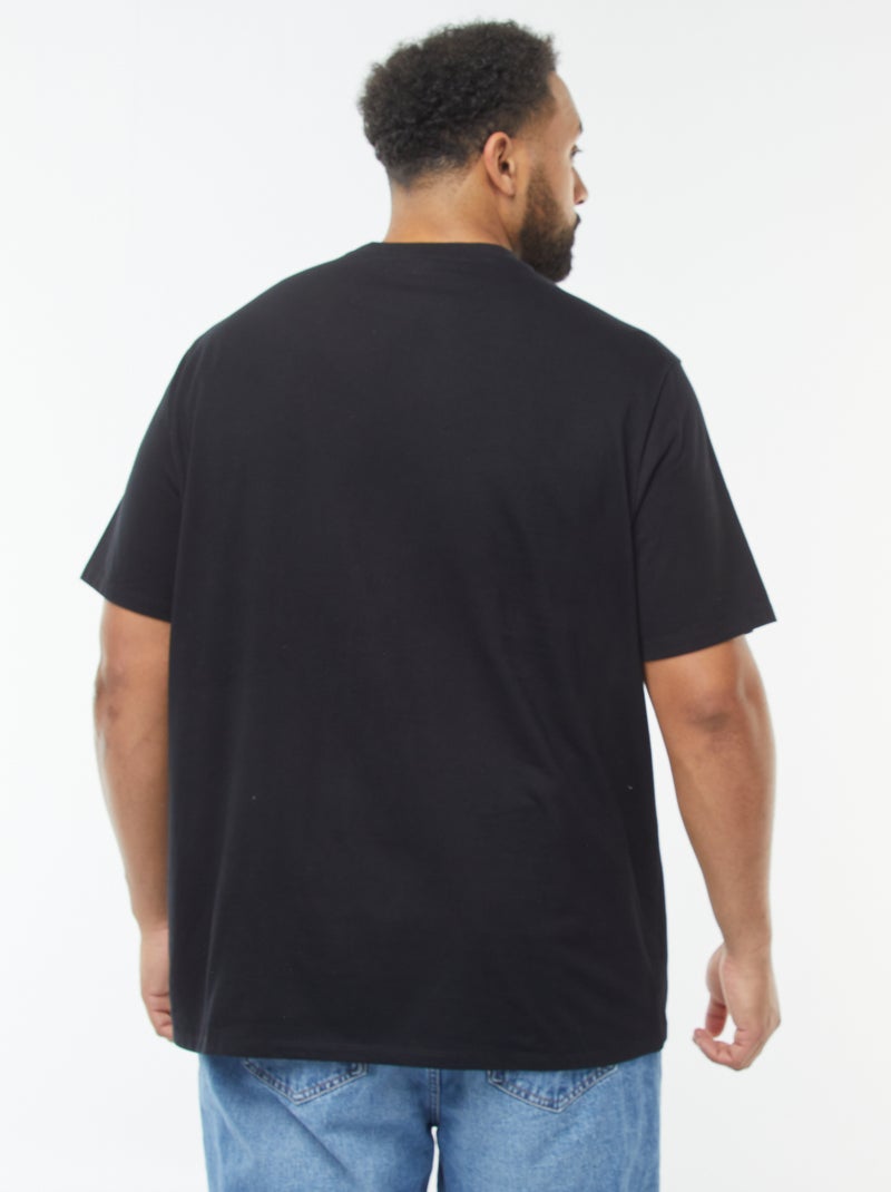 T-shirt imprimé 'Star Wars' manches courtes Noir - Kiabi