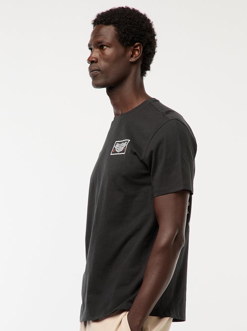 T-shirt imprimé 'Stranger Things' à manches courtes - Kiabi