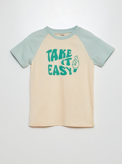 T-shirt imprimé style cartoon - Kiabi