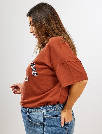 T-shirt imprimé style université - Kiabi