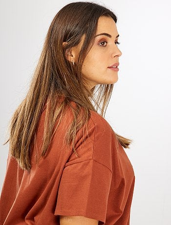 T-shirt imprimé style université - Kiabi