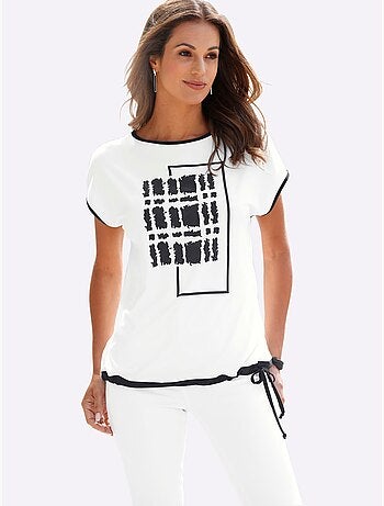 T-shirt Imprimé Superbe Qualité Douce Et Fluide - Taille Standard - Witt